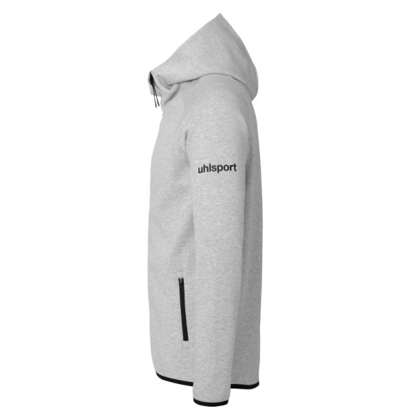 ID Kapuzenjacke / dark grau melange