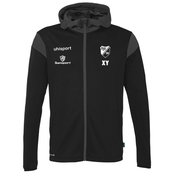 Squad 27 Track Hood Jacke / schwarz