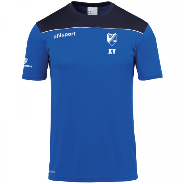 Offense23 Poly-Shirt / azurblau
