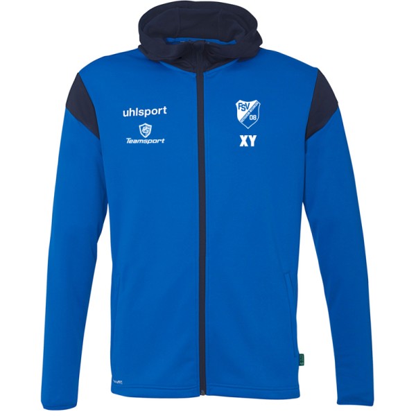 Squad 27 Track Hood Jacke / azur