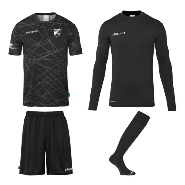 Prediction Goalkeeper Set / azurblau, schwarz oder gelb