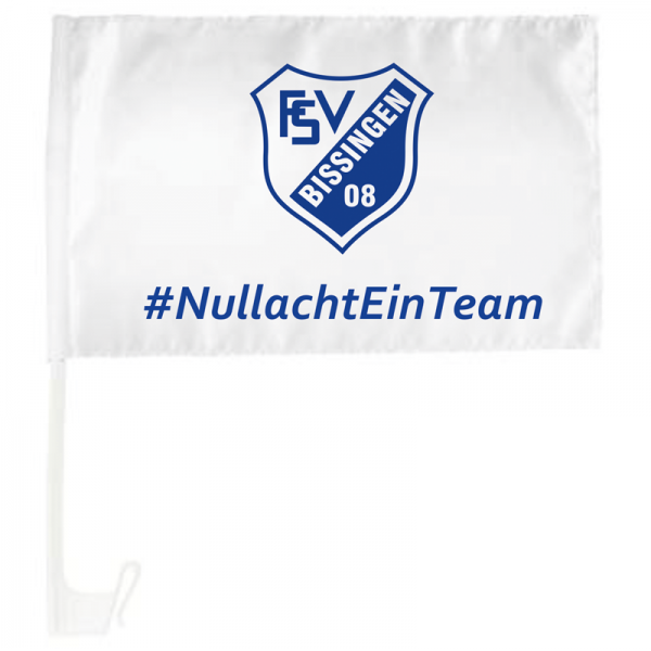 Autoflagge FSV 08 Bissingen #NullachtEinTeam